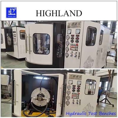 การทดสอบปั๊มไฮดรอลิกและมอเตอร์ด้วย 110 kW เบนจ์ทดสอบไฮดรอลิกอัตโนมัติเต็ม