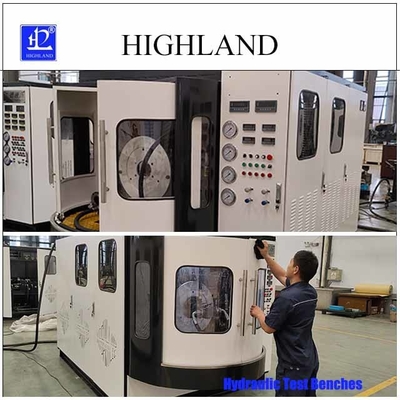HIGHLAND เบนจ์ทดสอบไฮดรอลิกอัตโนมัติเต็ม - อัตราการไหล 500 ลิตร/นาที