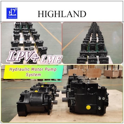 ระบบปั๊มมอเตอร์ไฮดรอลิก 149KW การรับประกัน 1 ปี
