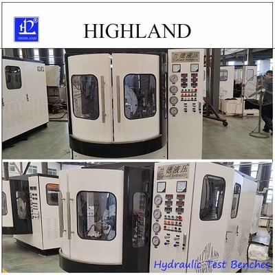 การทดสอบปั๊มไฮดรอลิกและมอเตอร์ด้วยเตียงทดสอบไฮดรอลิก 250 Kw ความดัน 42 Mpa