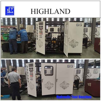 การทดสอบปั๊มไฮดรอลิกและมอเตอร์ด้วยเตียงทดสอบไฮดรอลิก 250 Kw ความดัน 42 Mpa