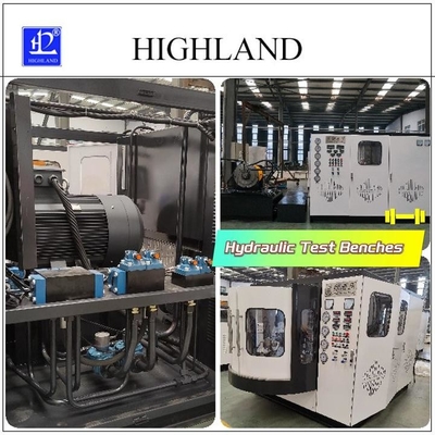 เครื่องทดสอบ ฐานทดสอบไฮดรอลิก 500 ลิตร/นาที อัตราการไหลของ 42 Mpa ความดันสําหรับปั๊มและมอเตอร์