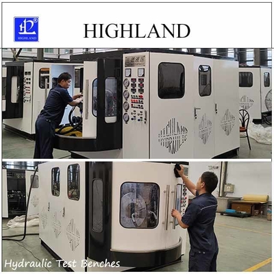 110 Kw ห้องทดสอบไฮดรอลิกสําหรับการทดสอบปั๊มและมอเตอร์ที่มีการวางแผนแบบโมดูล