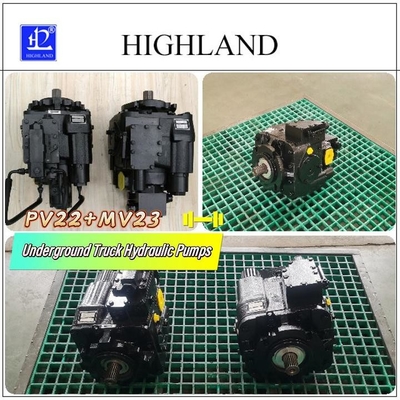 PV22 MV23 แหล่งปั๊มไฮดรอลิกของรถบรรทุกใต้ดิน