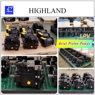 เครื่องเก็บเกี่ยวเกษตรสีดํา และเครื่องดึงยนต์ ปั๊มพิสตันที่มีประสิทธิภาพสูงสุด