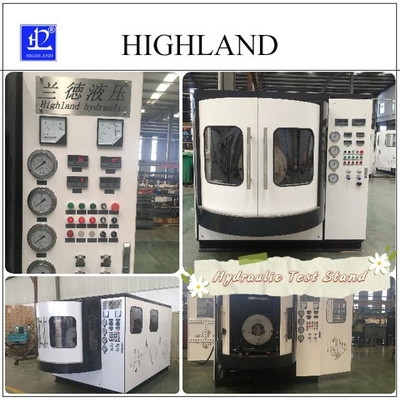 เครื่องขุดท้องถิ่น ฐานทดสอบไฮดรอลิก ความเร็วการไหล 380 ล / นาที สําหรับผลงานที่มั่นคง