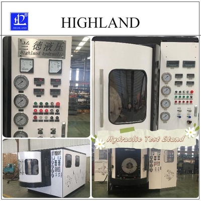 เครื่องขุดท้องถิ่น ฐานทดสอบไฮดรอลิก ความเร็วการไหล 380 ล / นาที สําหรับผลงานที่มั่นคง