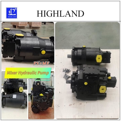 42mpa ความดันสูงสุด เครื่องบรรทุกผสม เครื่องปั๊มไฮดรอลิกสําหรับการผสมคอนกรีต