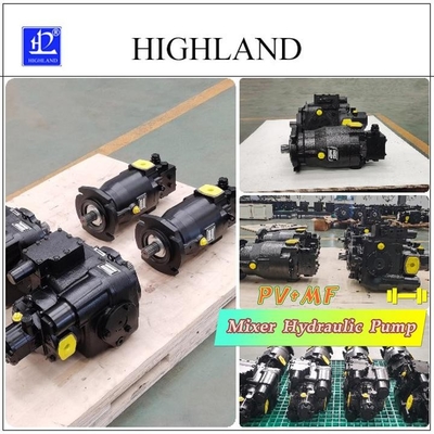 42mpa ความดันสูงสุด เครื่องบรรทุกผสม เครื่องปั๊มไฮดรอลิกสําหรับการผสมคอนกรีต