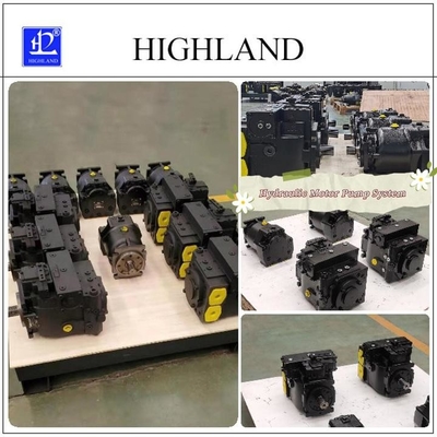 ระบบปั๊มมอเตอร์ 110ml/r Max Displacement สําหรับการใช้งานการบรรทุกด้วยมือ