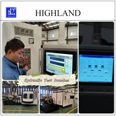 เครื่องขุด เครื่องทดสอบไฮดรอลิก อัตราการไหล 450L / นาที ระบบทดสอบอุปกรณ์ไฮดรอลิก