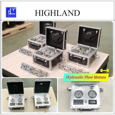 เครื่องทดสอบไฮดรอลิกอัตราการไหลสูง สําหรับความดันสูงสุด 420 บาร์ HIGHLAND Design