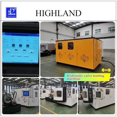 HIGHLAND ถ่านหิน เครื่องทดสอบวาล์วไฮดรอลิกที่กําหนดเอง