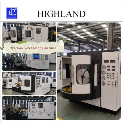 HIGHLAND ถ่านหิน เครื่องทดสอบวาล์วไฮดรอลิกที่กําหนดเอง