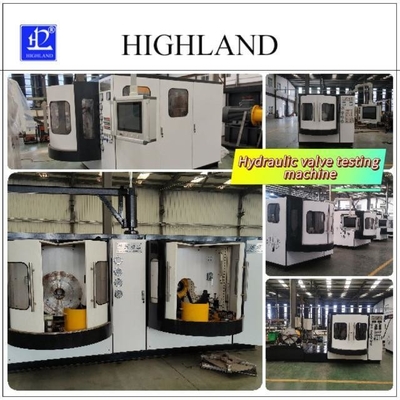 HIGHLAND ถ่านหิน เครื่องทดสอบวาล์วไฮดรอลิกที่กําหนดเอง