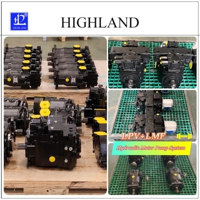 ระบบปั๊มมอเตอร์เหล็กเหล็กเหล็ก 149kw ในกรอบพลาวูด ส่วนประกอบไฮดรอลิก