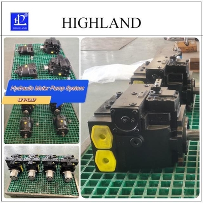 ระบบปั๊มมอเตอร์เหล็กเหล็กเหล็ก 149kw ในกรอบพลาวูด ส่วนประกอบไฮดรอลิก
