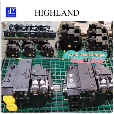 90cc/r Displacement คาร์บอนสแตนเลส Mixer รถบรรทุกปั๊มไฮดรอลิกสําหรับผลงานที่ดีที่สุด