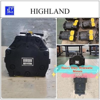 ความเร็วสูง HMF90 ส่วนประกอบไฮดรอลิก มอเตอร์ภาระหนักความเร็วในการทํางาน 3500 r/min