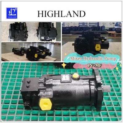 ความเร็ว 3200 รอบ / นาที เครื่องผสมซีเมนต์ ปั๊มพิมพ์ไฮดรอลิก 35Mpa ความดันปริมาณ
