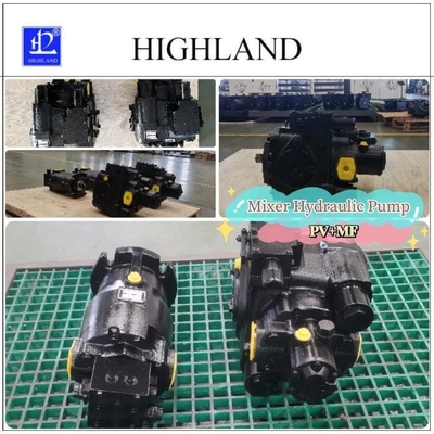 เหล็กเหล็ก 42Mpa เครื่องผสมซีเมนต์ความดันสูง ปั๊มพิสตัน PV23 เครื่องผสม ปั๊มไฮดรอลิก