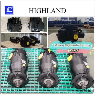 3200 รอบ / นาที ความดันสูง 42Mpa เครื่องบรรทุกเครื่องผสม เครื่องปั๊มพิสตันไฮดรอลิก