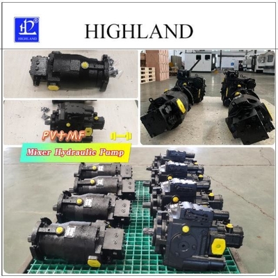3200 รอบ / นาที ความดันสูง 42Mpa เครื่องบรรทุกเครื่องผสม เครื่องปั๊มพิสตันไฮดรอลิก