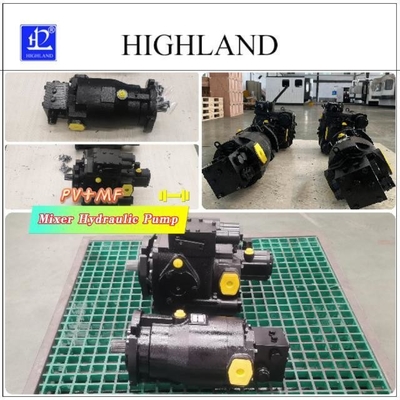 รถบรรทุกผสมน้ํามันไฮดรอลิก ปั๊มไฮดรอลิก 35Mpa ความดันเรียง 3200rpm ความเร็ว