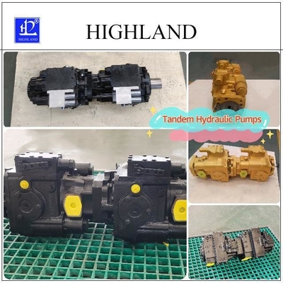 การควบคุมไฮดรอลิกที่แม่นยำด้วยปั๊มไฮดรอลิกแบบคู่สำหรับกระบวนการทางอุตสาหกรรม